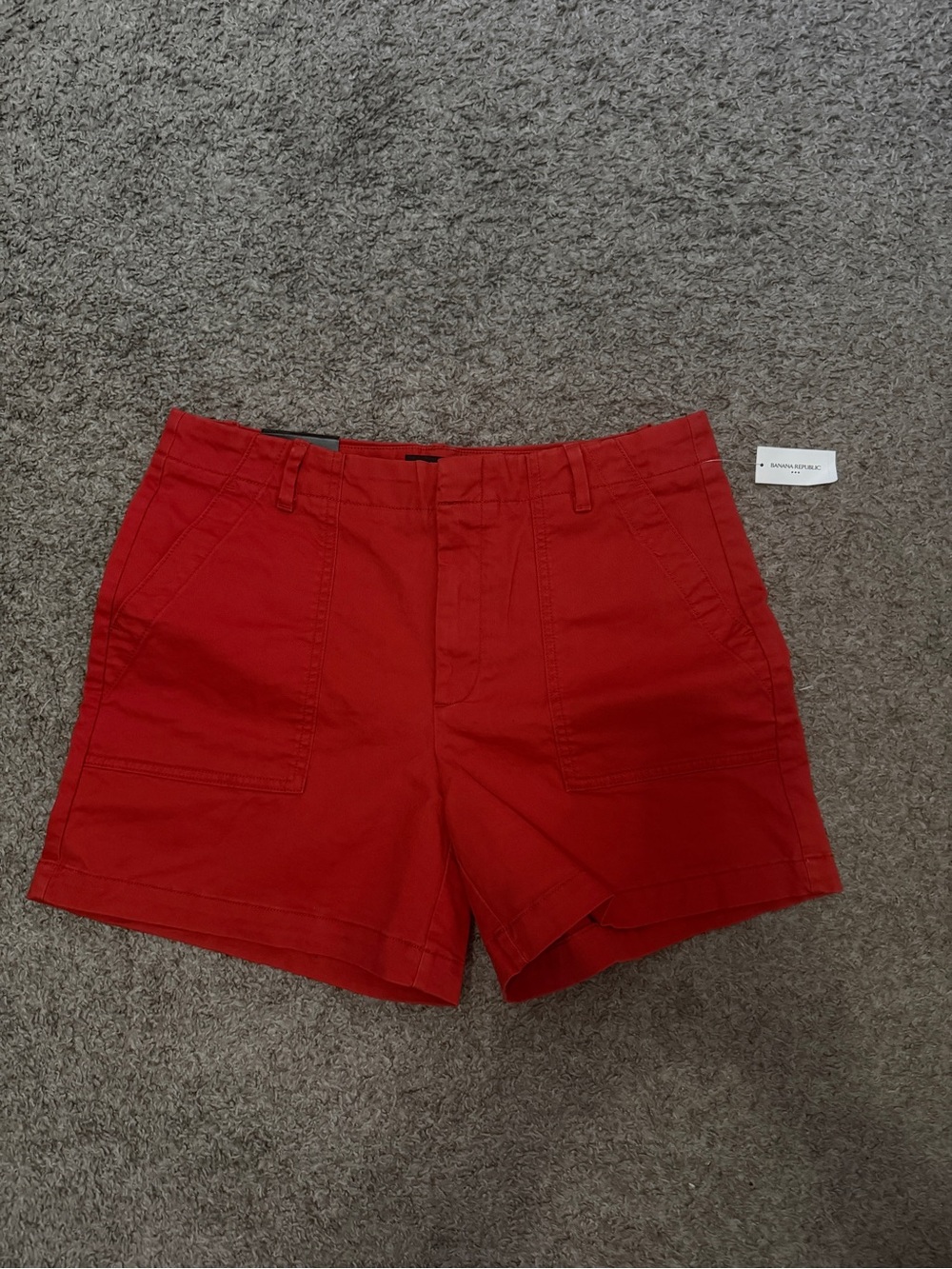 Banana Republic Red Women's Bermuda Shorts